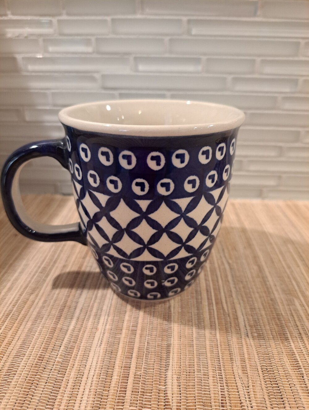 Polish Pottery Boleslawiec Mug Cup Coffee Tea 8oz